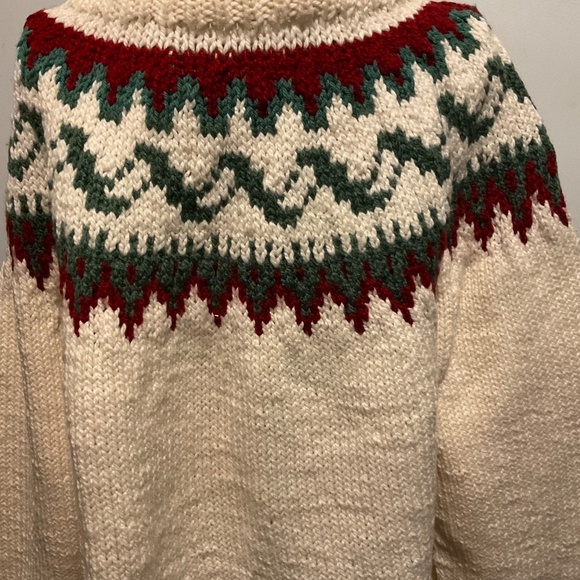 PULLOVER UNISEX FALL , WINTER HANDKNITTED brand new no tags - Picture 6 of 6